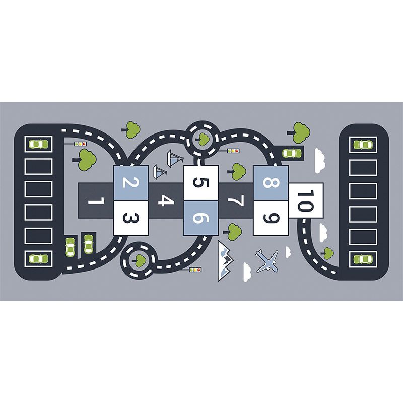 printodecor Alfombra Vinílica Infantil Rayuela Motor Play