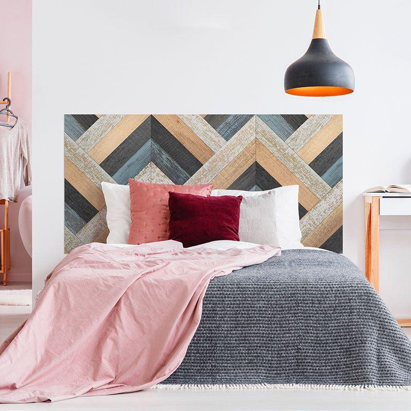 printodecor Cabecero de cama de vinilo Espiga Rústica