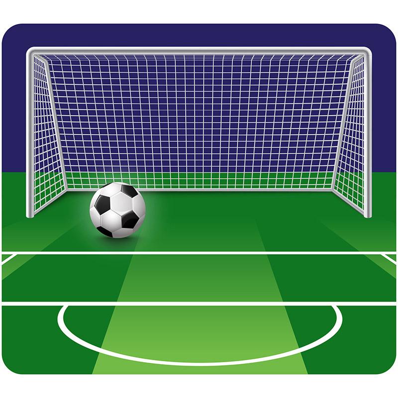 Printodecor Cabecero De Cama De Vinilo Infantil Portería De Futbol Noche