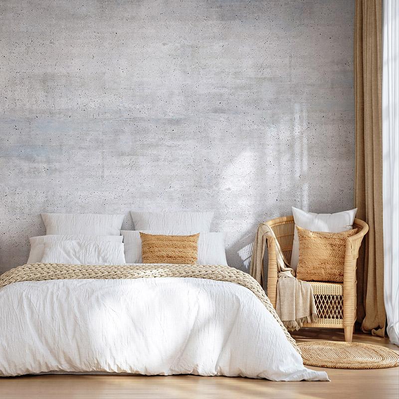printodecor Papel pintado autoadhesivo mural Cemento claro