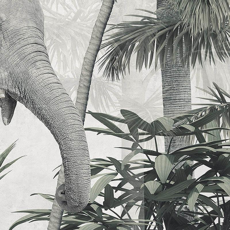 Printodecor Papel Pintado Autoadhesivo Mural Tropic Animals