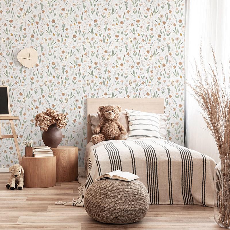 printodecor Papel pintado autoadhesivo Spring flowers