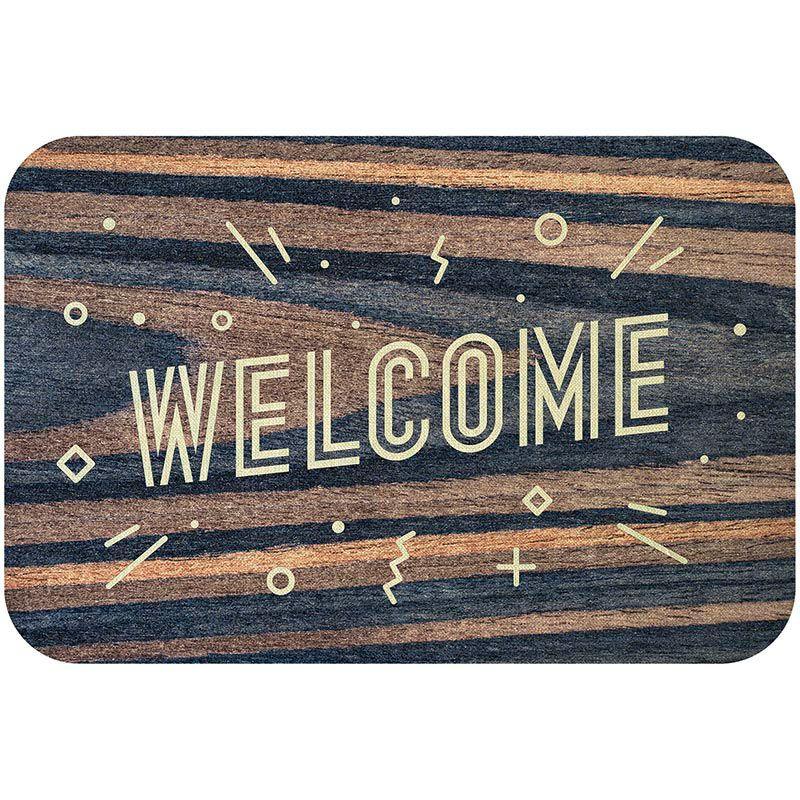 printodecor Alfombra de Bienvenida Rústica Welcome