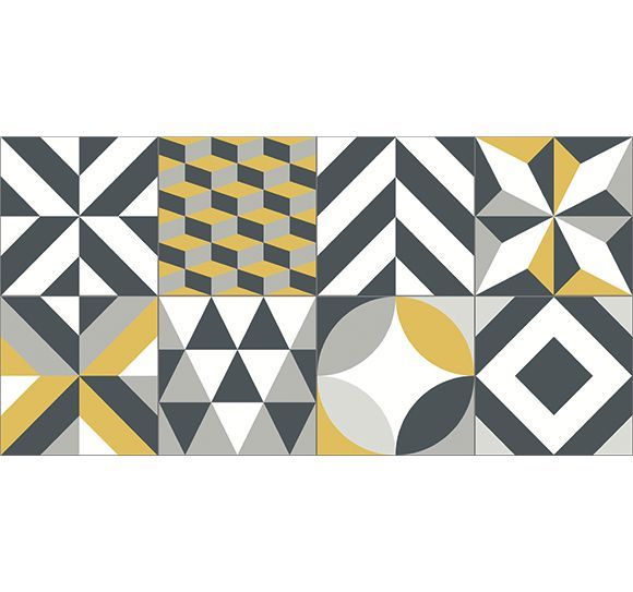 printodecor Alfombra Vinílica Alice Amarillo