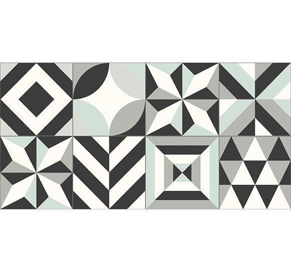 printodecor Alfombra Vinílica Alice Negro