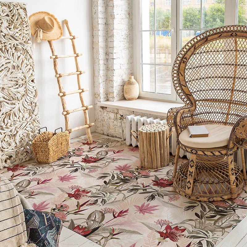 Printodecor Alfombra Vinílica Arias Floral