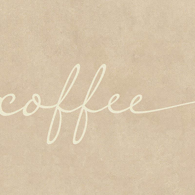 Printodecor Alfombra Vinílica Coffee Time Marrón