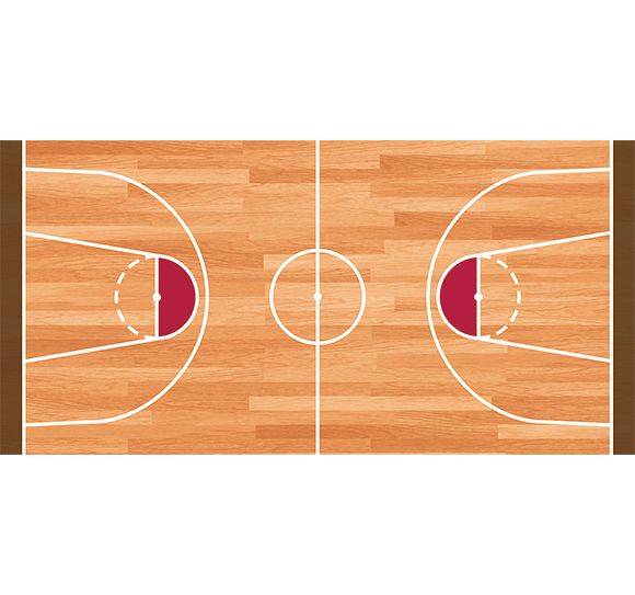 printodecor Alfombra Vinílica Infantil Baloncesto