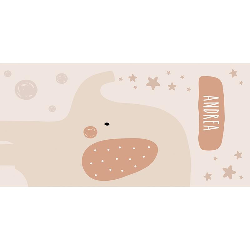 printodecor Alfombra Vinílica Infantil Elefante