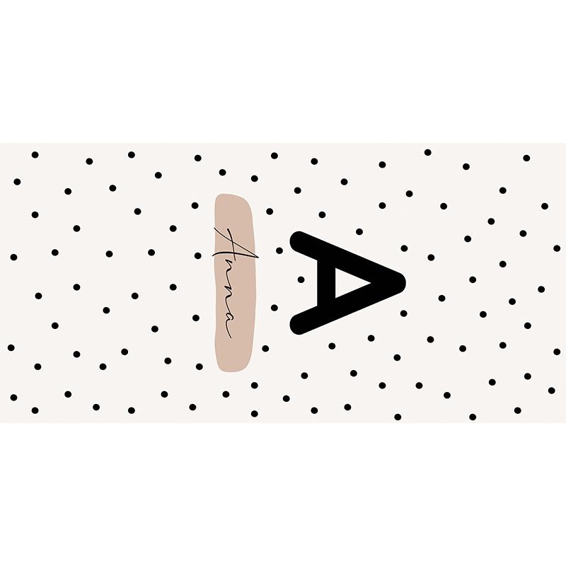 printodecor Alfombra Vinílica Infantil Name