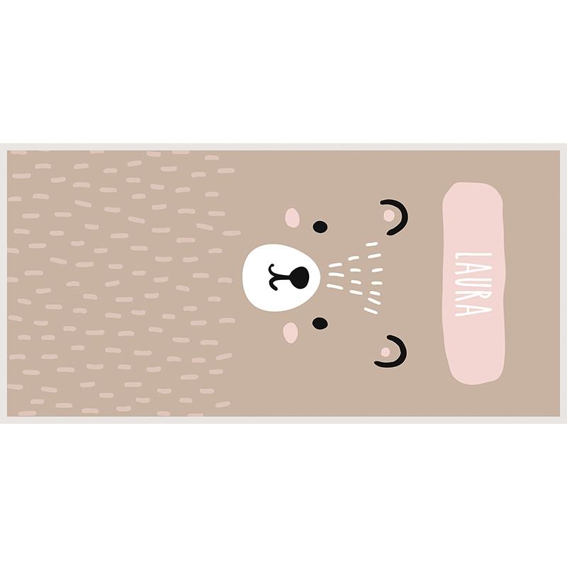 printodecor Alfombra Vinílica Infantil Oso