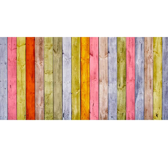 printodecor Alfombra Vinílica Madera Multicolor