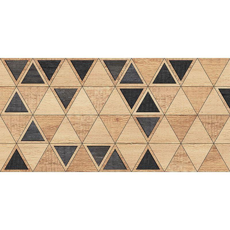 printodecor Alfombra Vinílica Triangles Wood