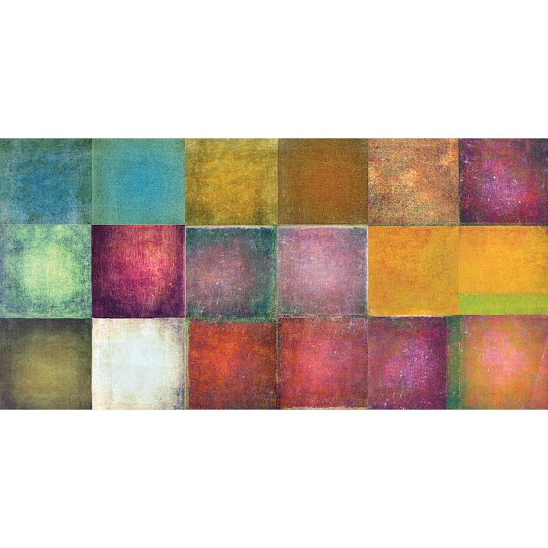 printodecor Alfombra vinílica Vintage Squares