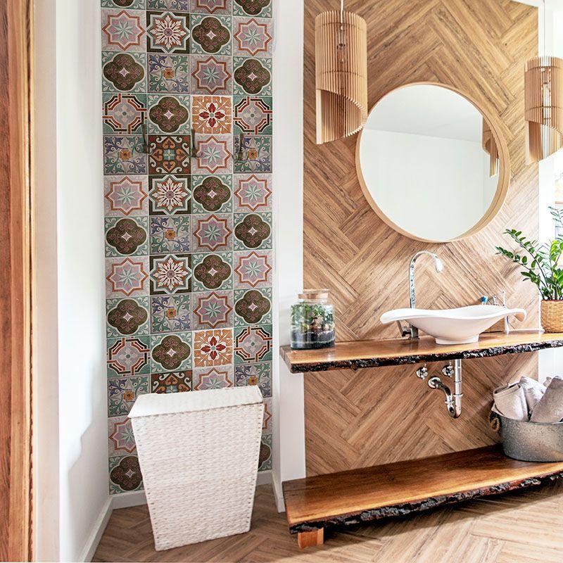 Printodecor Azulejos Vinílicos En Rollo Liliana