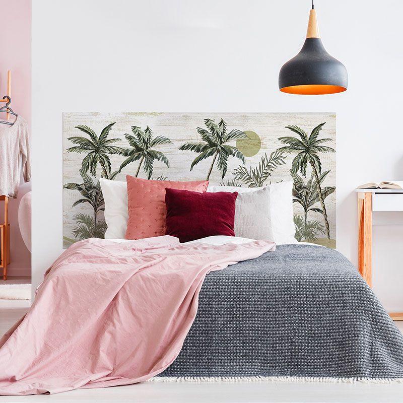 printodecor Cabecero de cama de vinilo Paradise