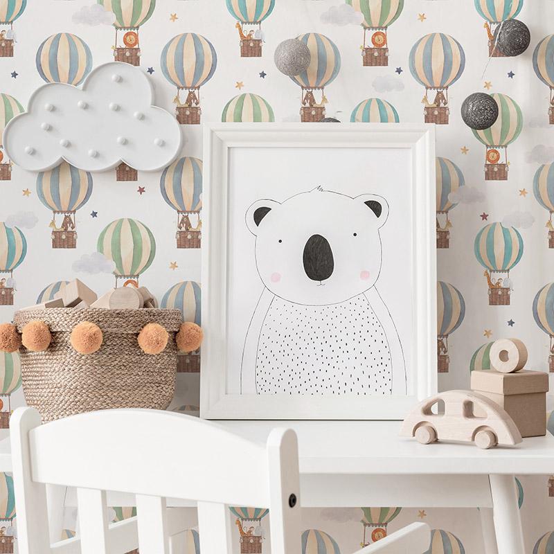 printodecor Papel pintado autoadhesivo Balloon