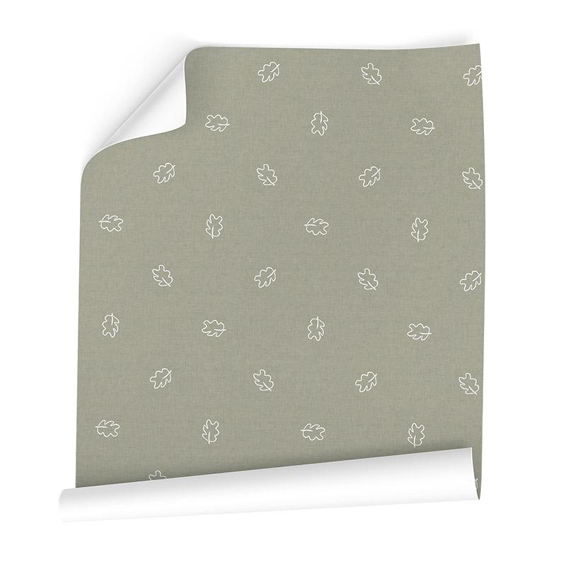 Printodecor Papel Pintado Autoadhesivo Hojas Verde
