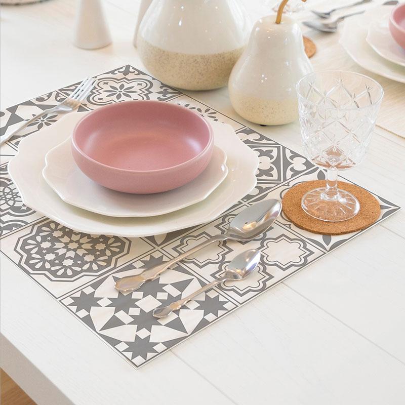 printodecor Set 4 manteles individuales Tina