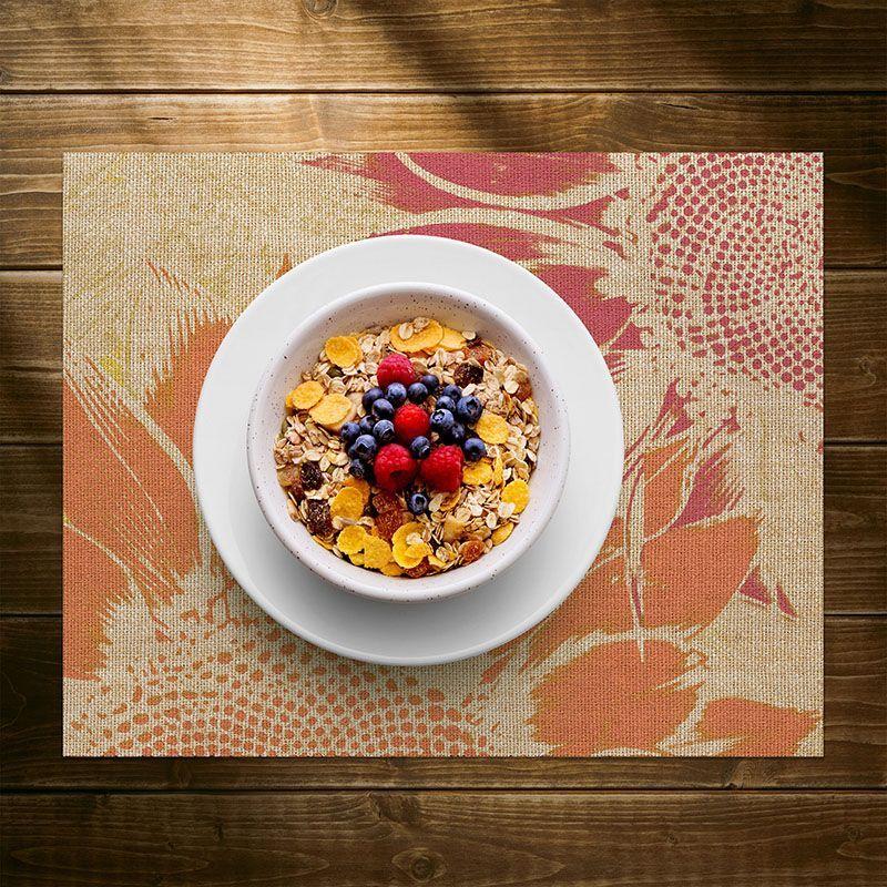 printodecor Set de 4 Individuales Sunflower