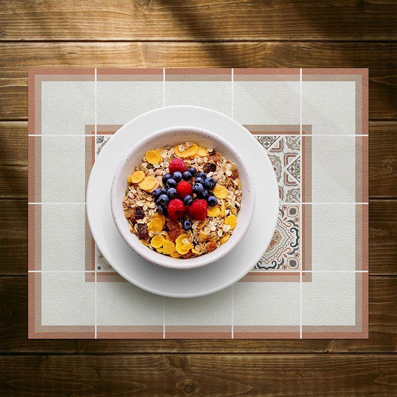 printodecor Set de 4 Individuales Vasco