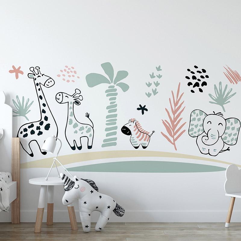 printodecor Vinilo infantil Forest friends