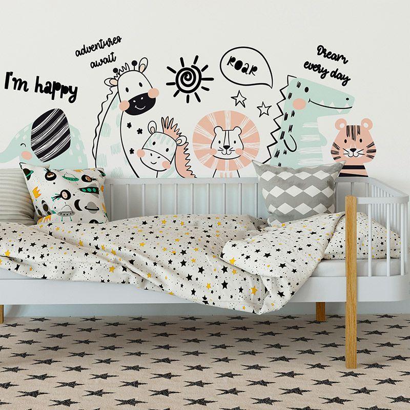 printodecor Vinilo infantil happy animals