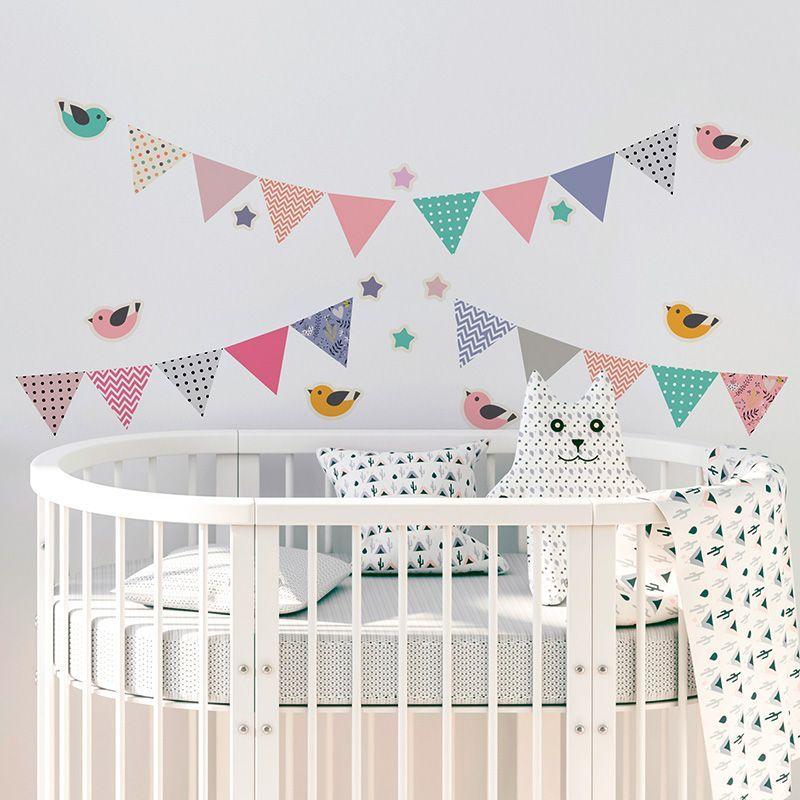 printodecor Vinilo infantil party birds