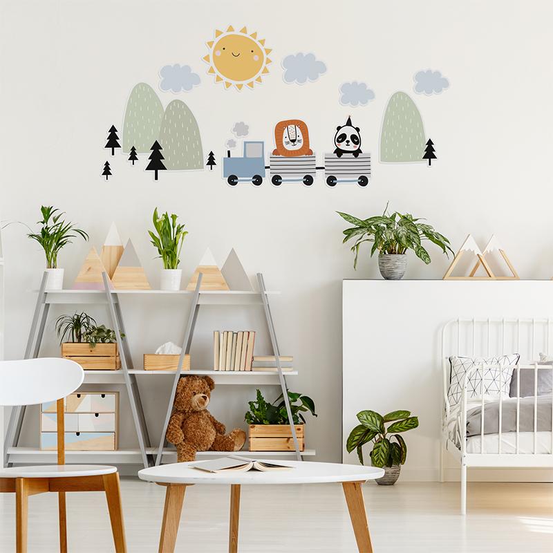 printodecor Vinilo infantil Travell train