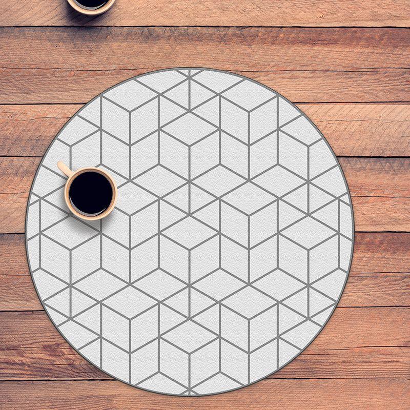 printodecor Set 4 manteles individuales redondos Sloon