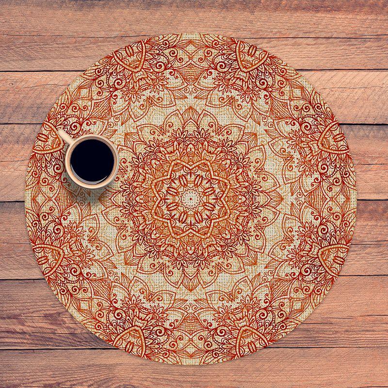 printodecor Set 4 manteles individuales redondos Snoop