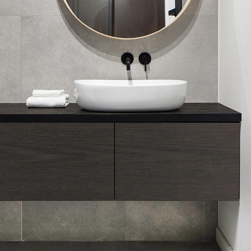 printodecor Vinilos decorativos con textura madera negra Bolborn