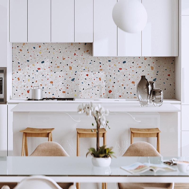 printodecor Vinilos decorativos con textura terrazo