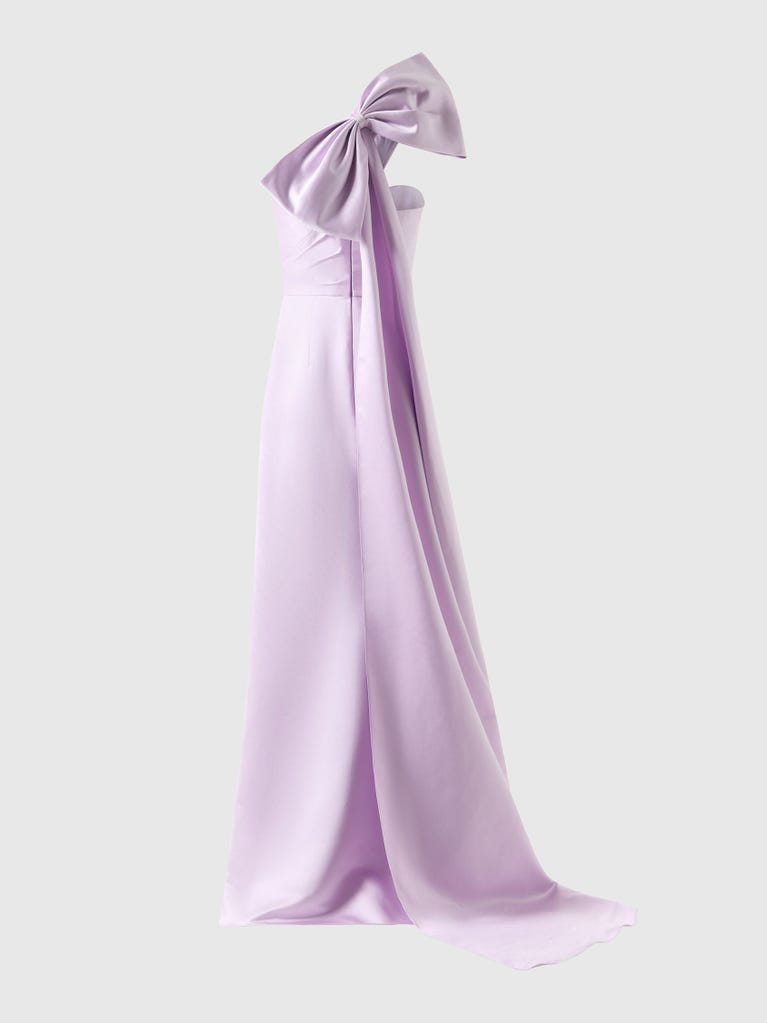 Pronovias ALJAFERIA | Vestido De Fiesta Corte En A Fluido Con Escote Asimétrico | Marchesa Notte X Pronovias