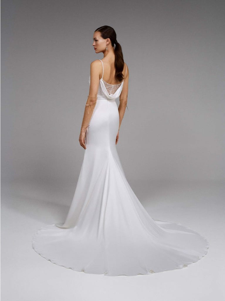 Pronovias ASH | Vestido De Novia Sirena Drapeado | Pronovias