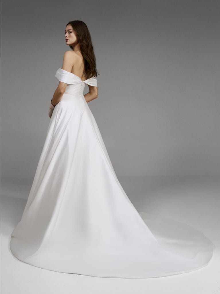 Pronovias ATHOS | Vestido De Novia Corte En A | Pronovias