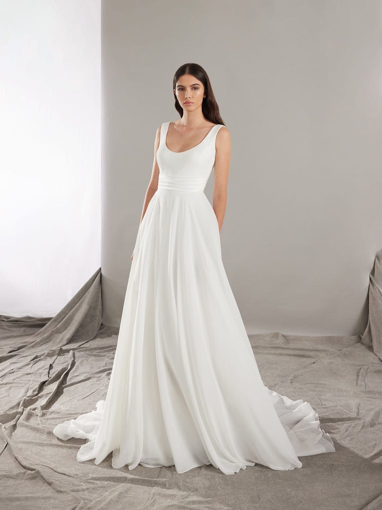 pronovias EUFEME | Vestido de novia corte en a | Pronovias
