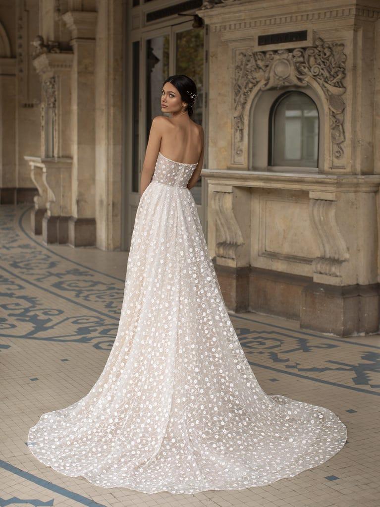 Pronovias HOPKINS | Vestido De Novia Evasée Con Escote Corazón | Pronovias