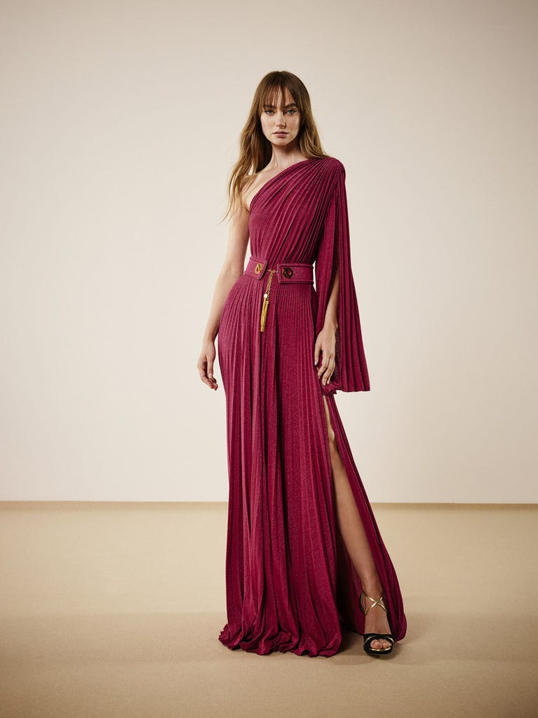 pronovias INGRID | Vestido de fiesta con escote asimétrico | Pronovias