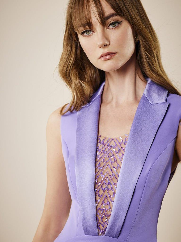 Pronovias KLOE | Vestido De Fiesta Recto Escote Redondo | Pronovias