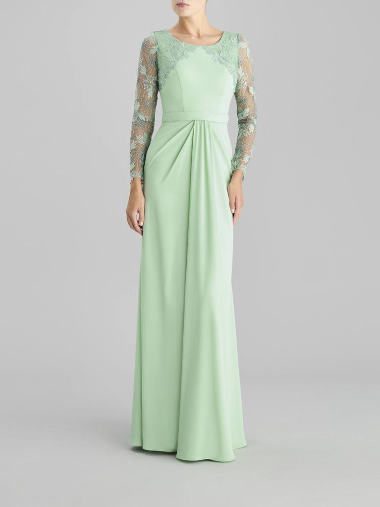 pronovias LACE 2314 | Vestido de fiesta recto | The Party Edit by Pronovias