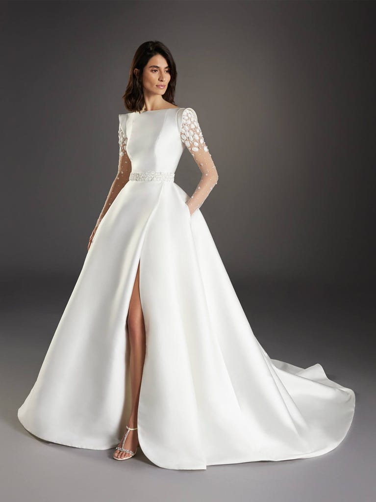 Pronovias LICEU | Vestido De Novia Princesa Con Escote Barco | Pronovias