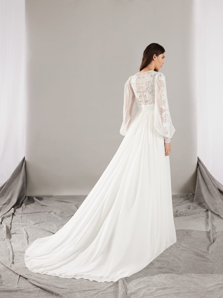 Pronovias NIMBUS | Vestido De Novia Corte en a | Pronovias