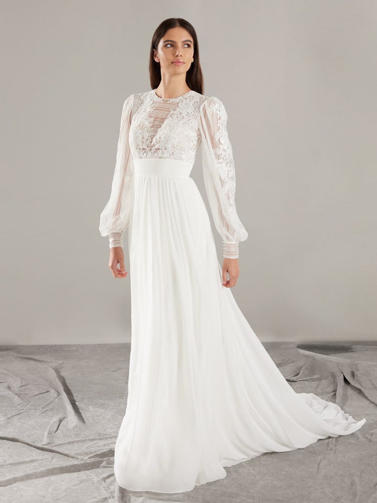 Pronovias NIMBUS | Vestido De Novia Corte en a | Pronovias