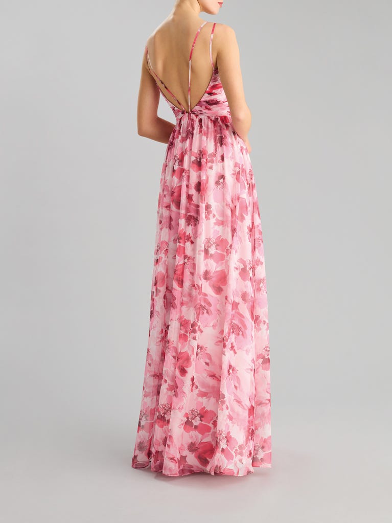 Pronovias PRINT 2410 | Vestido De Fiesta Corte En A | Pronovias