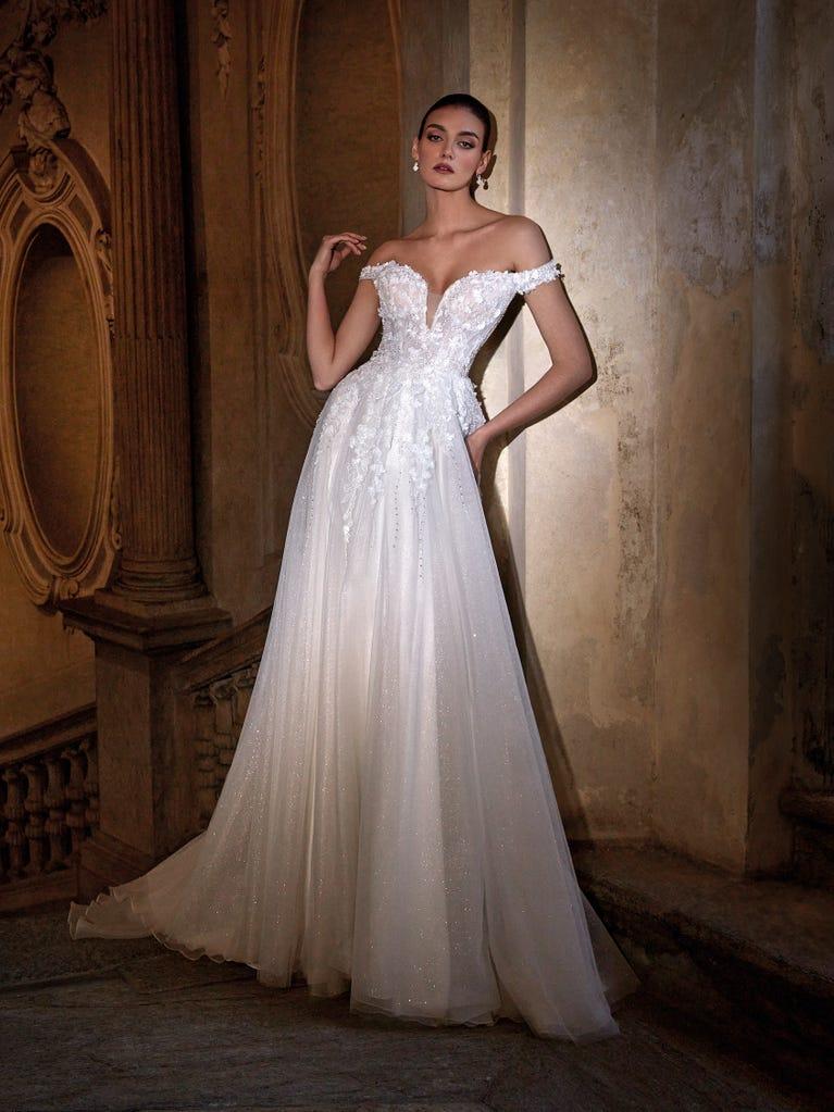 pronovias TURMALIN | Vestido de novia corte en a