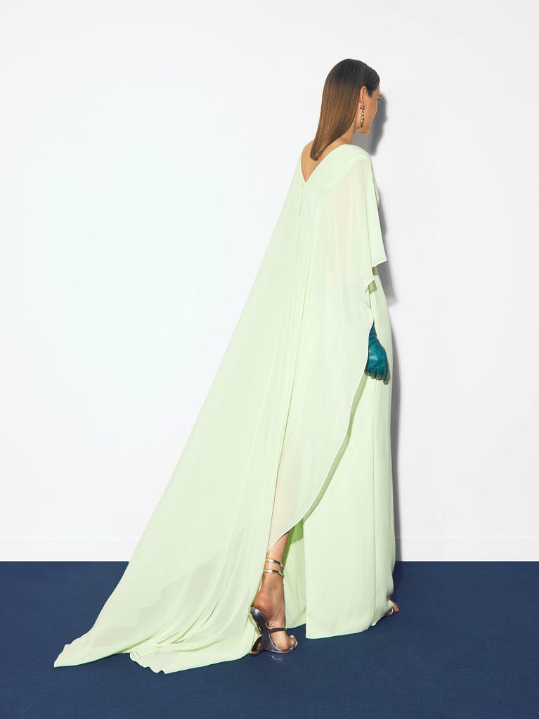 Pronovias SEPALO | Vestido De Fiesta Recto Con Escote De Pico | Pronovias