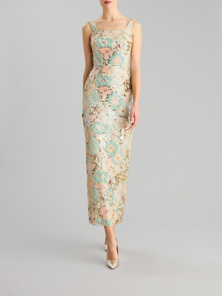 pronovias SPARKLE 2437 | Vestido de fiesta recto | Pronovias