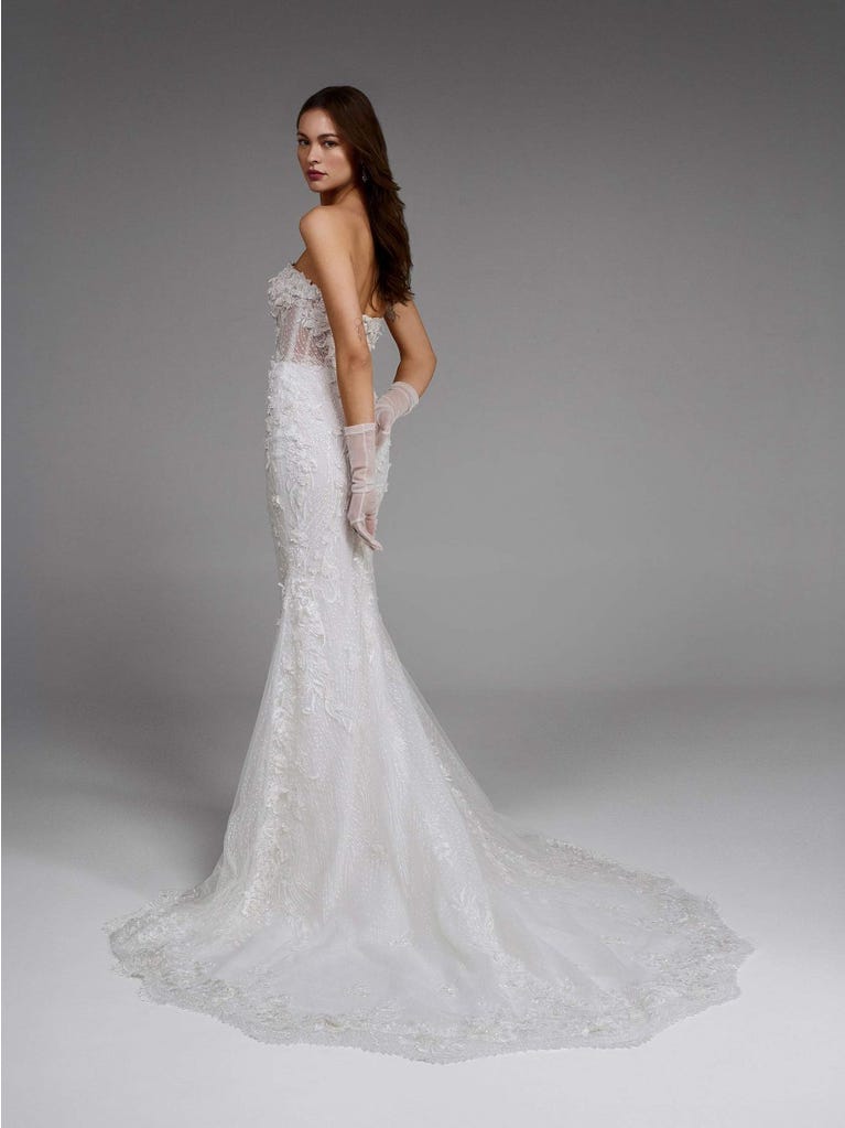 Pronovias Vestido De Novia Corte Sirena Y Escote Corazón | Pronovias