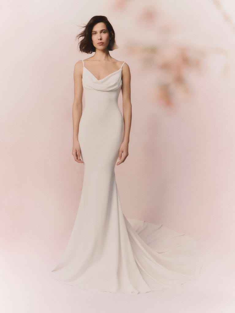Pronovias Vestido De Novia Drapeado De Corte Sirena | Pronovias